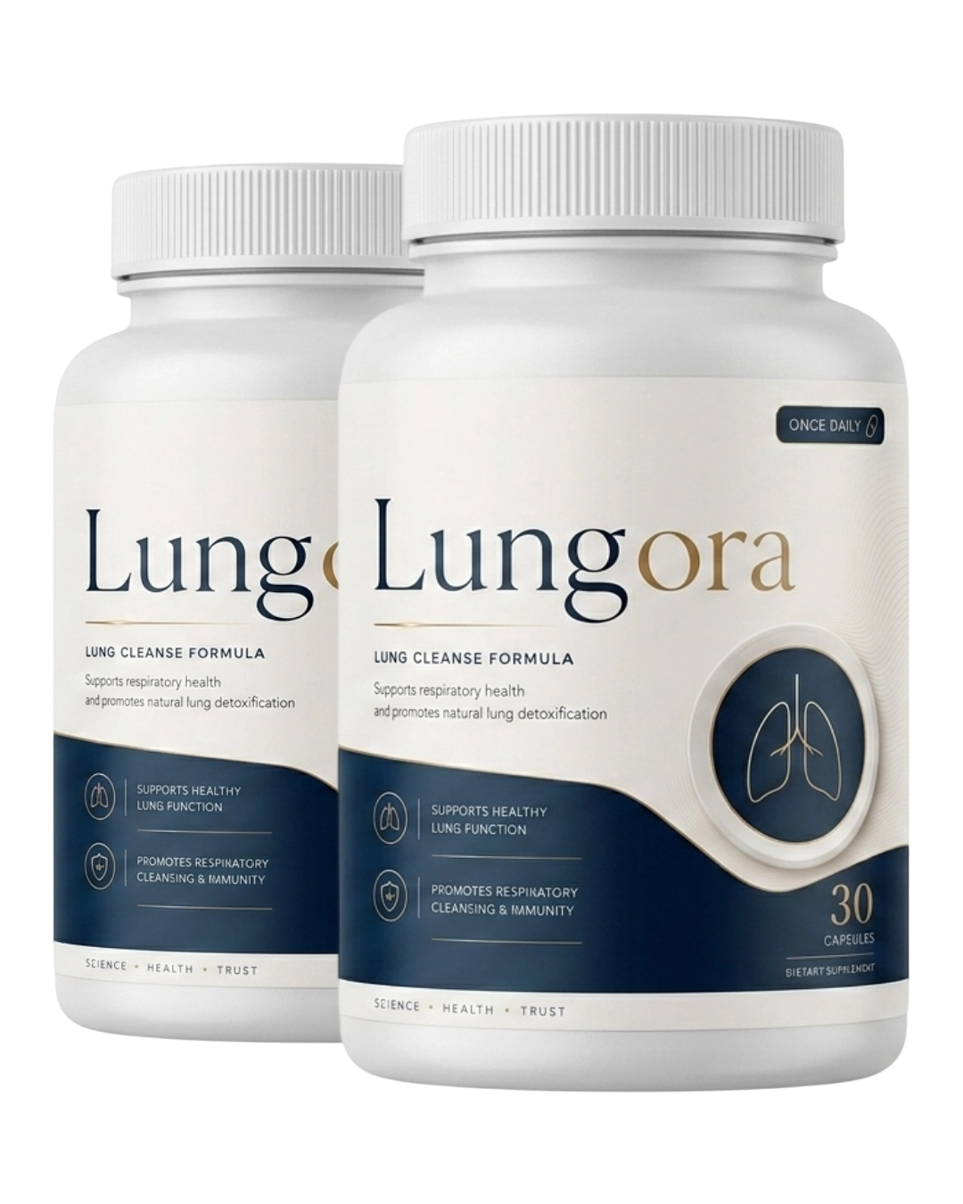 Lungora two-bottle product